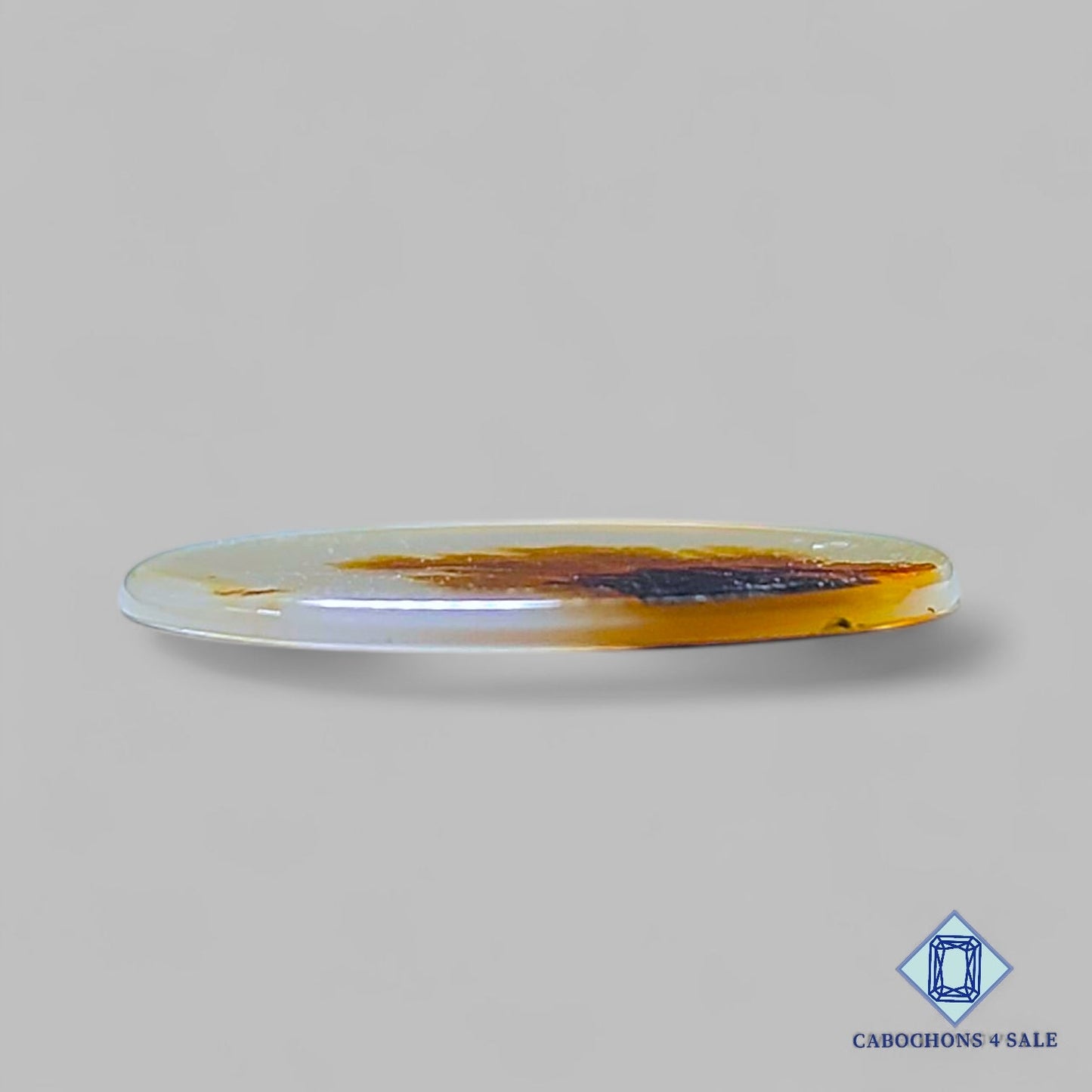 Natural Scenic Agate Gemstone  Round Cabochons 22*1mm from Brazil available for sale