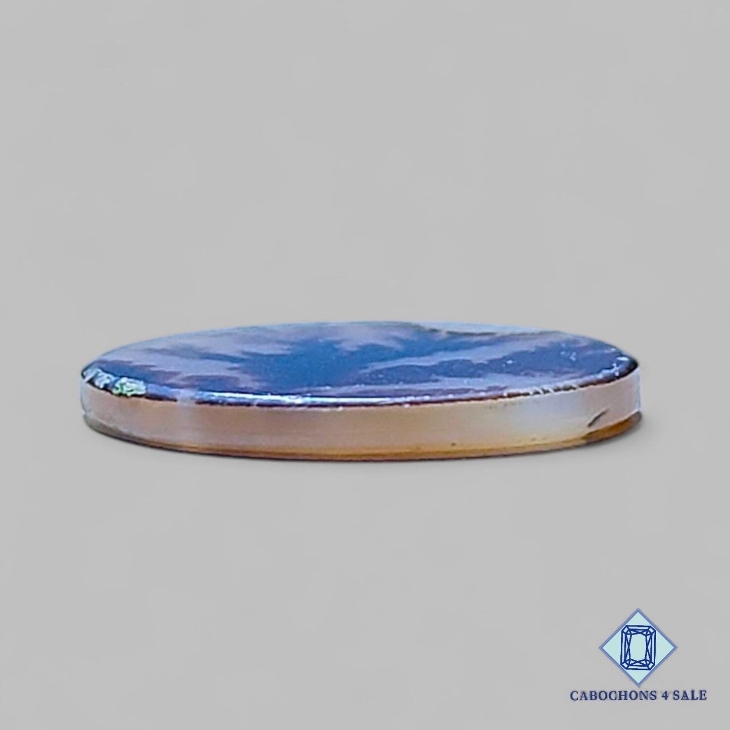 Natural Scenic Agate Gemstone  Round Cabochons 16*1mm from Brazil available for sale