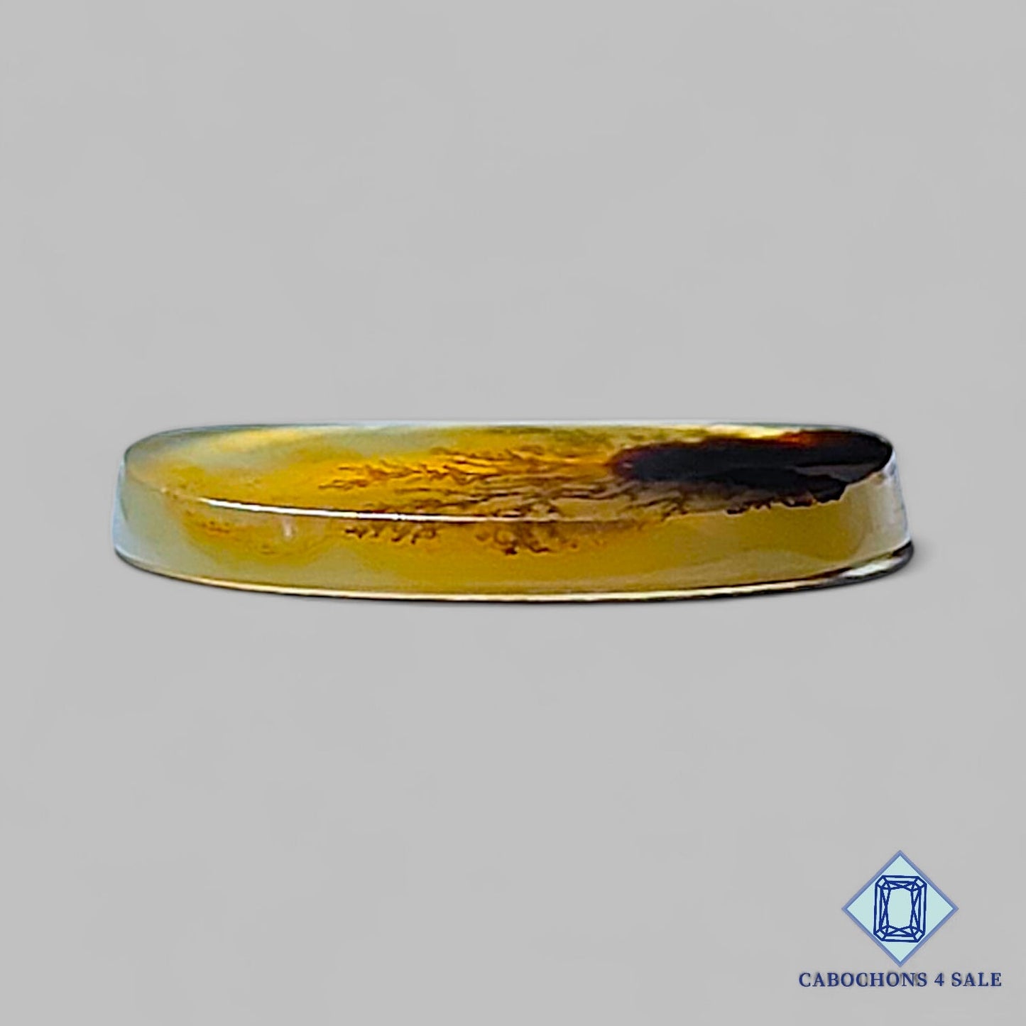Natural Scenic Agate Gemstone  Oval Cabochons 16*12*2mm from Brazil available for sale