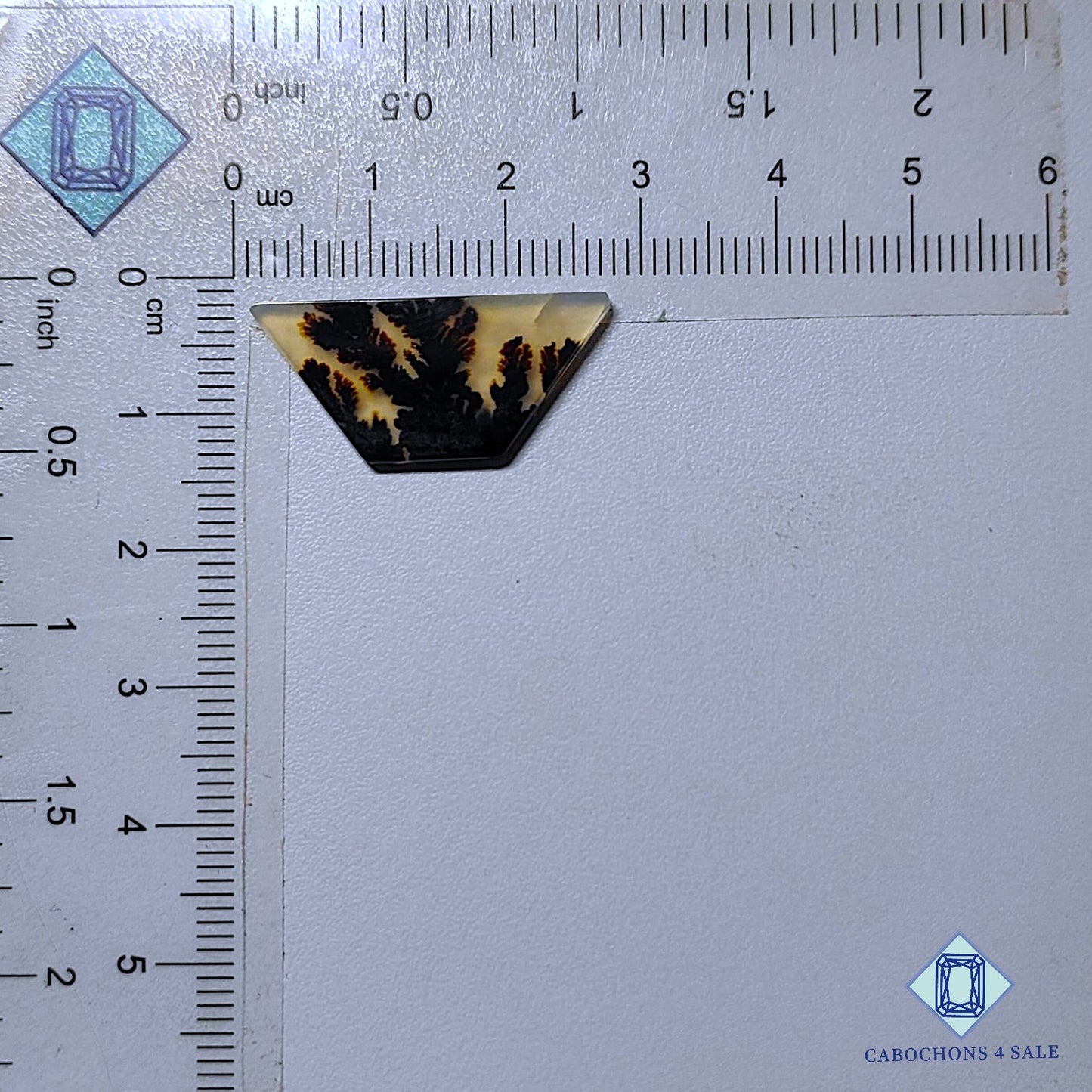 Natural Scenic Agate Gemstone  Fancy Cabochons 26*12*2mm from Brazil available for sale