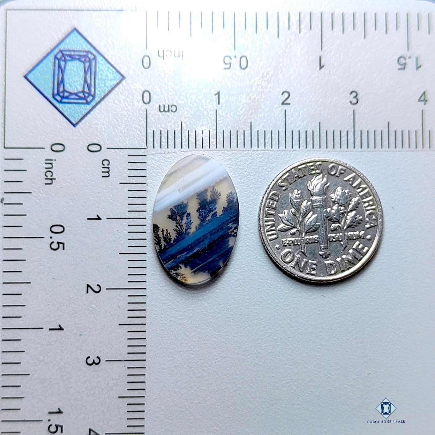 Scenic Agate Oval Cabochons