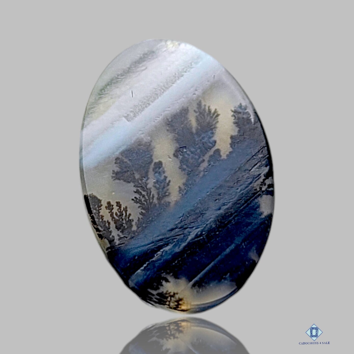 Scenic Agate Oval Cabochons