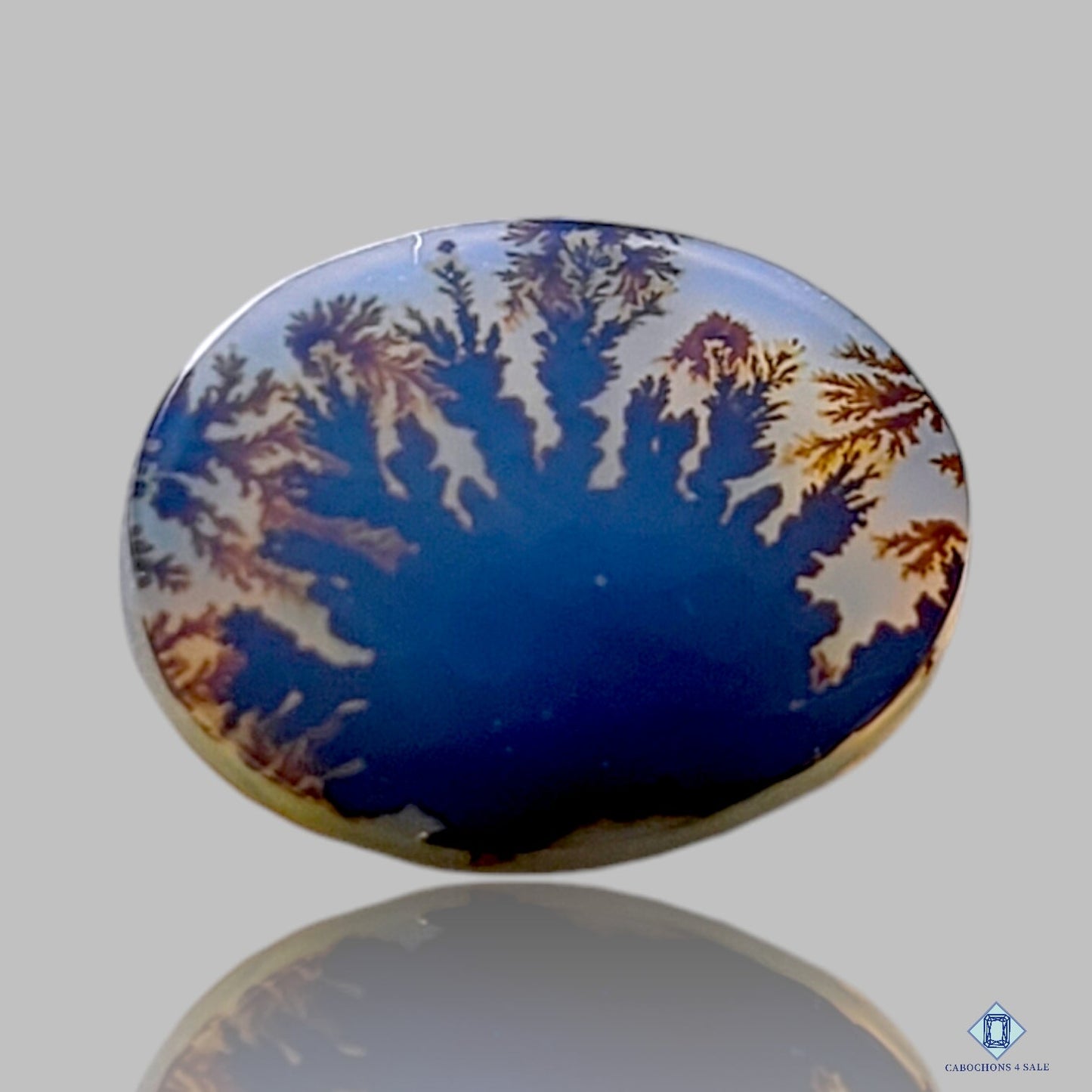 Scenic Agate Oval Cabochons