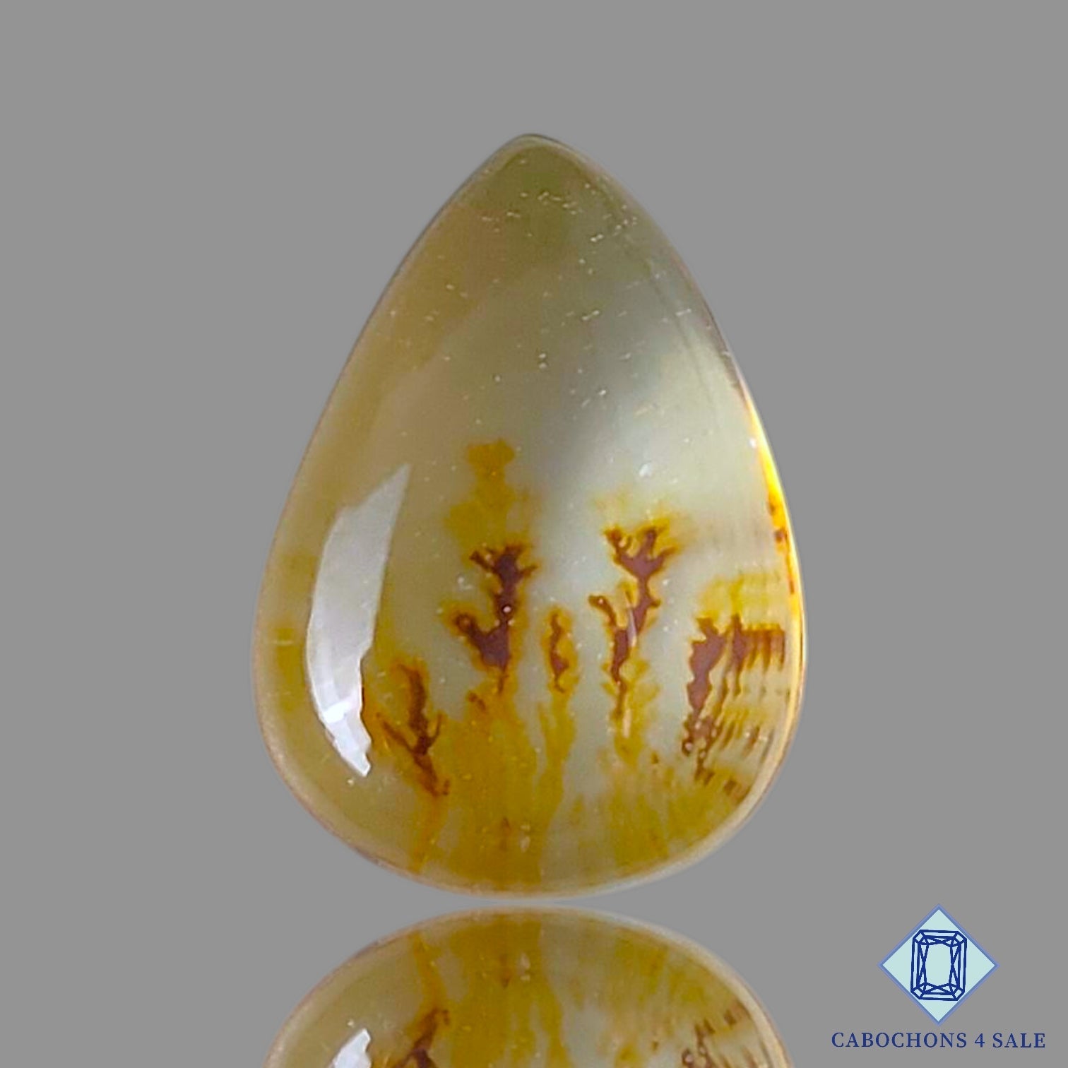 Scenic Agate + Crystal Quartz Doublet