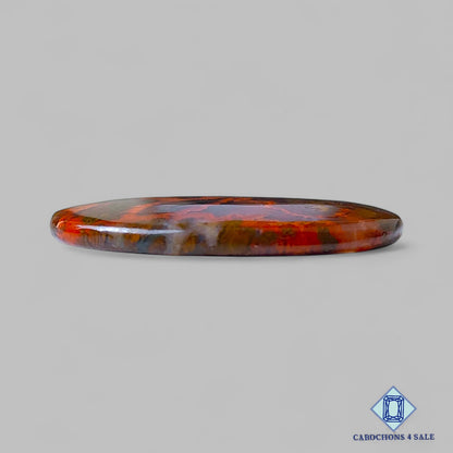 Natural Seam Agate Gemstone  Oval Cabochons 39*26*4mm from Morocco   available for sale