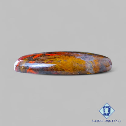 Cabujones ovalados de ágata natural de 29 x 21 x 5 mm, procedentes de Marruecos, disponibles para la venta.