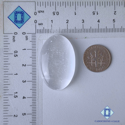 Selenite Oval Cabochons