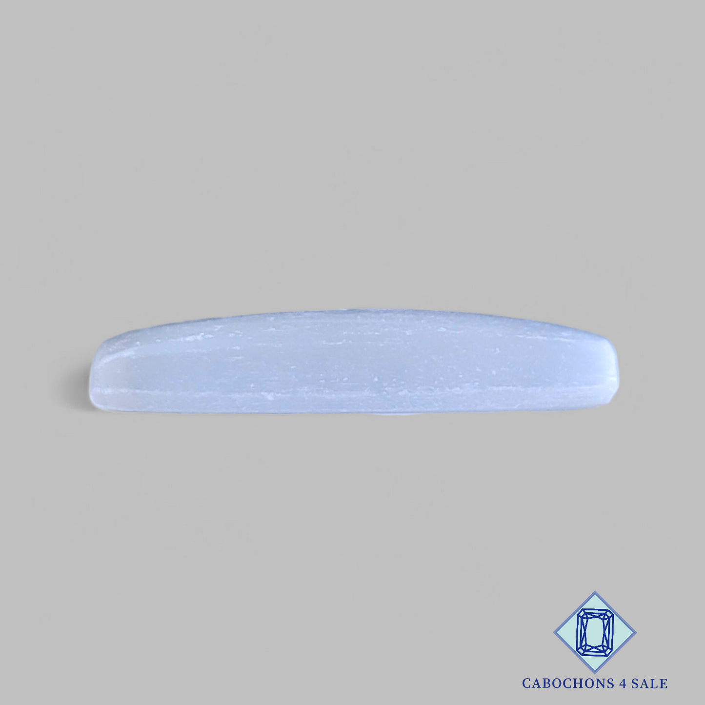 Cabujones rectangulares de selenita