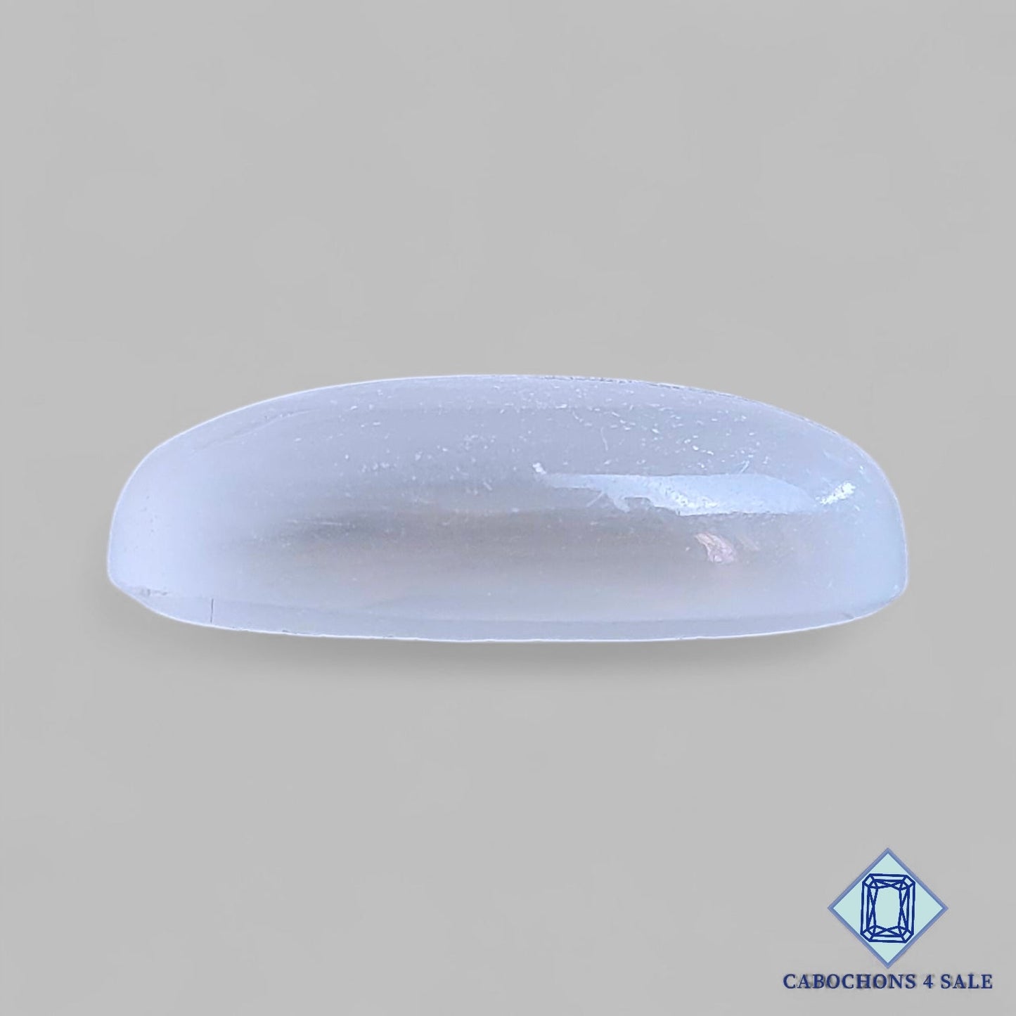 Natural Selenite Gemstone  Oval Cabochons 33*22*9mm From Mexico available for sale