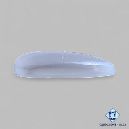 Natural Selenite Gemstone  Pear Cabochons 32*19*7mm From Mexico available for sale