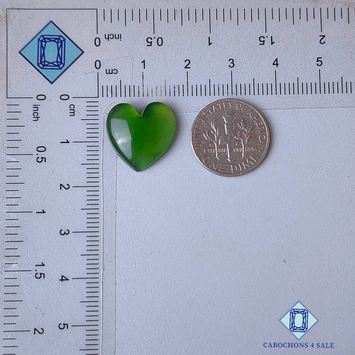 Serpentine Heart Carvings