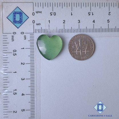 Serpentine Heart Carvings