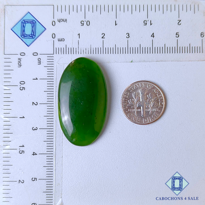 Cabujones ovalados de serpentina