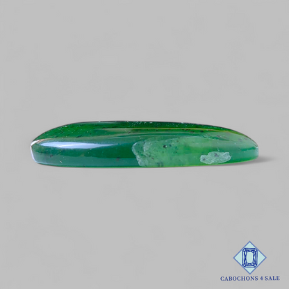 Cabujones ovalados de serpentina