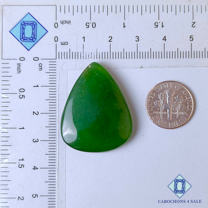 Serpentine Pear Cabochons