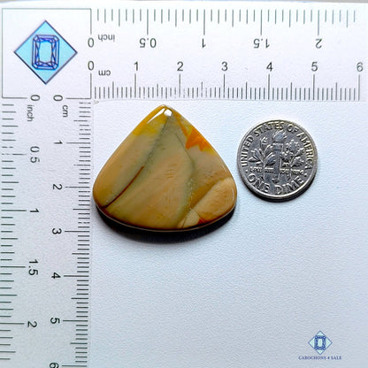 Serpentine Pear Cabochons