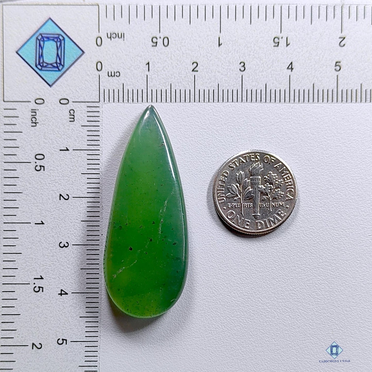 Serpentine Pear Cabochons