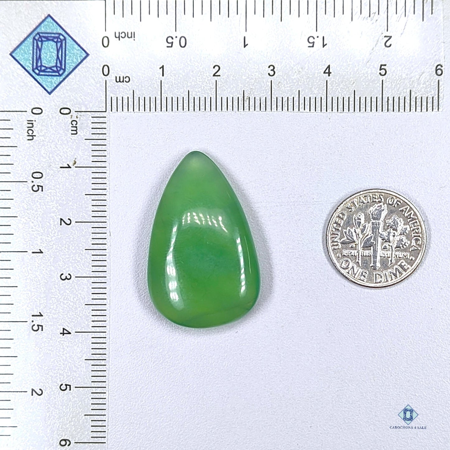 Serpentine Pear Cabochons