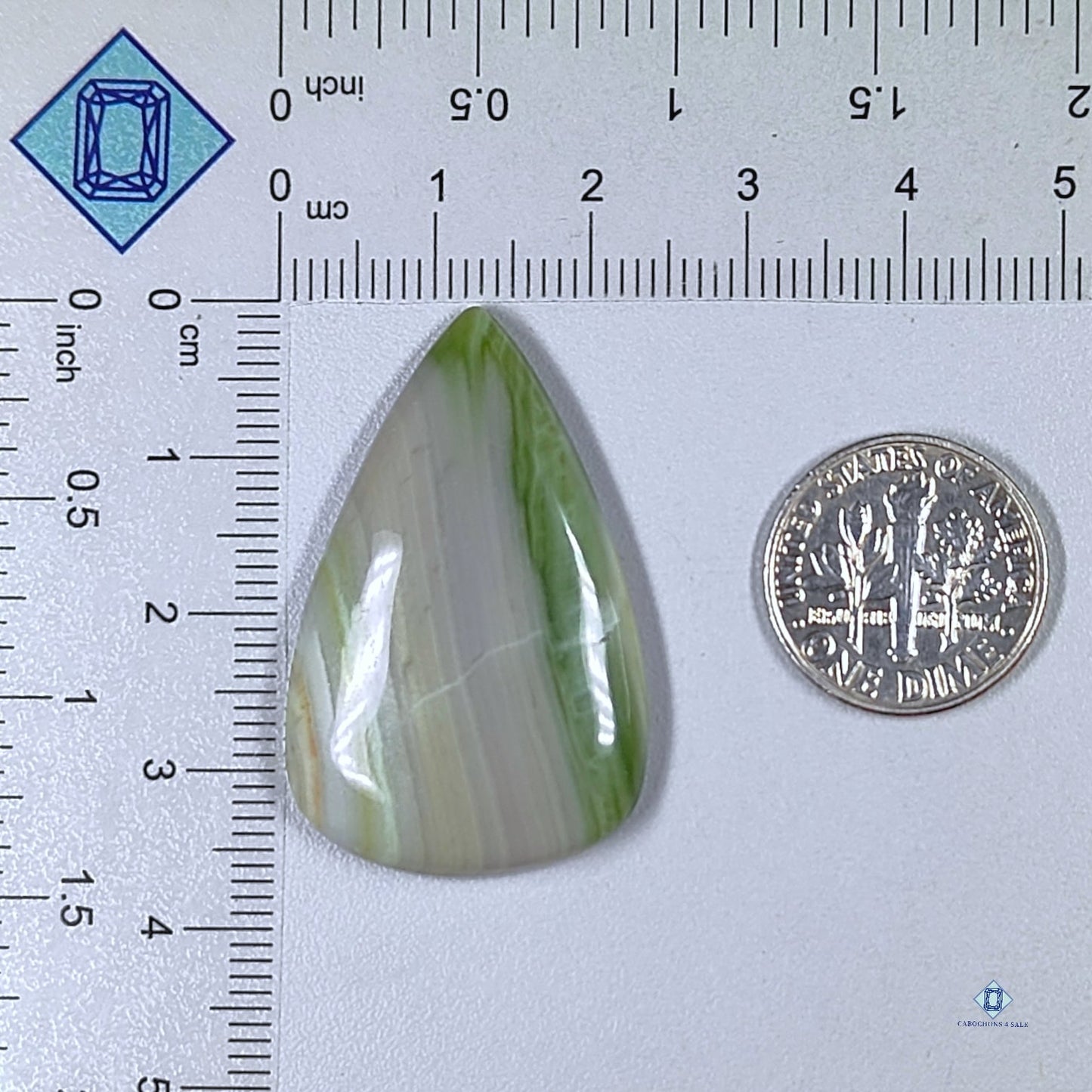 Serpentine Pear Cabochons