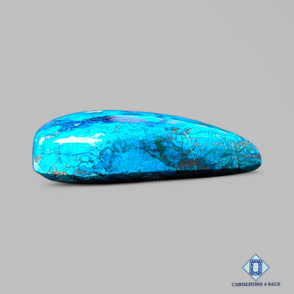 Natural Shattuckite Gemstone  Pear Cabochons 27*22*7mm from United States available for sale