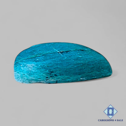 Tallas de corazón de piedra preciosa shattuckita natural de 19 x 19 x 6 mm de Namibia, disponibles para la venta.