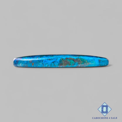 Natural Shattuckite Gemstone  Oval Cabochons 44*11*5mm from USA available for sale