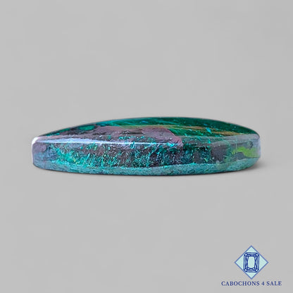 Natural Shattuckite Gemstone  Pear Cabochons 26*18*5mm from USA available for sale