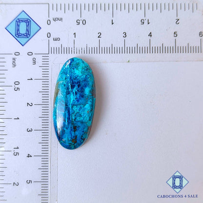 Natural Shattuckite Gemstone  Oval Cabochons 36*16*8mm from USA available for sale