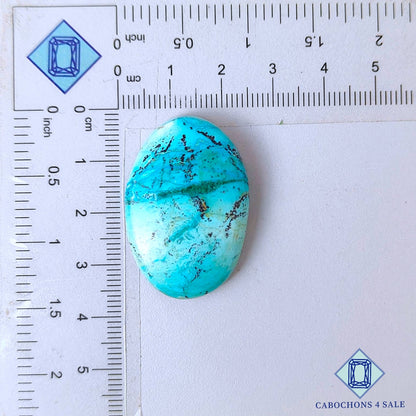 Natural Shattuckite Gemstone  Oval Cabochons 35*24*7mm from USA available for sale