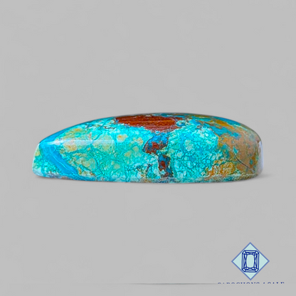 Shattuckite Pear Cabochons