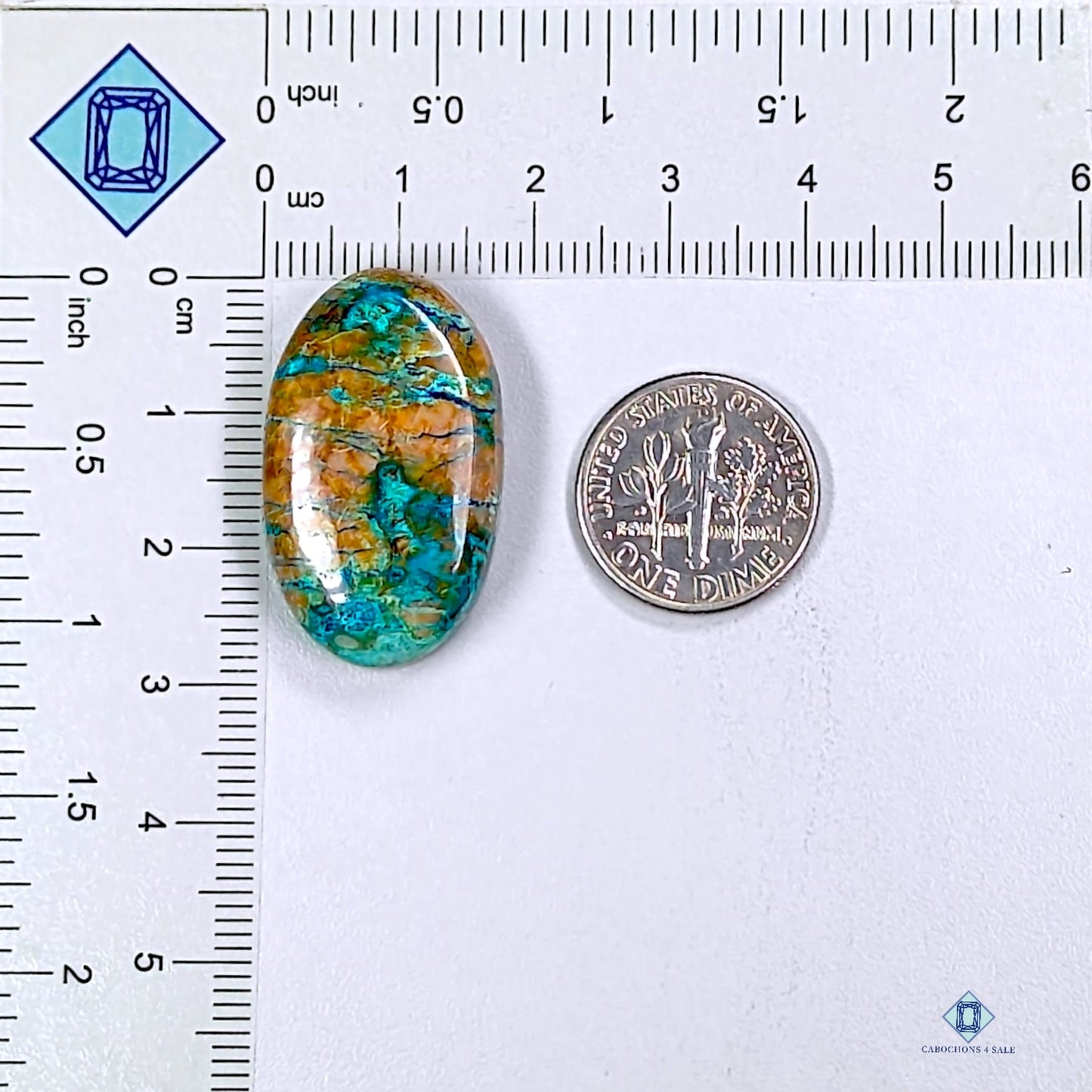 Shattuckite Oval Cabochons