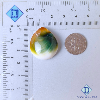 Shiva Eye Pear Cabochons 26*22*8mm