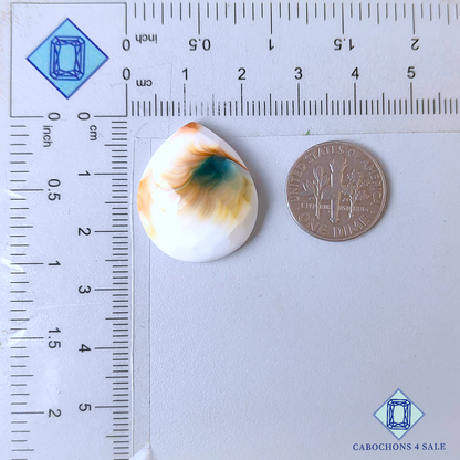 Shiva Eye Pear Checker Cut 24*20*7mm