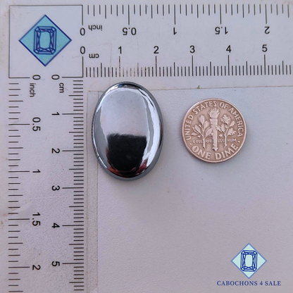 Shungite Oval Cabochons 26*19*5mm