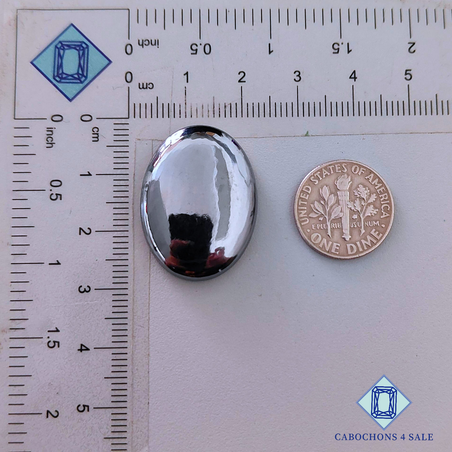 Shungite Oval Cabochons 27*20*6mm