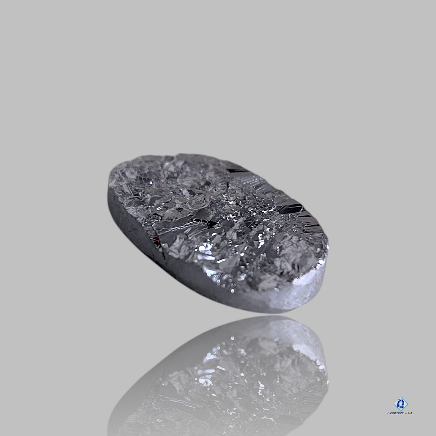 Shungite Oval Druzy