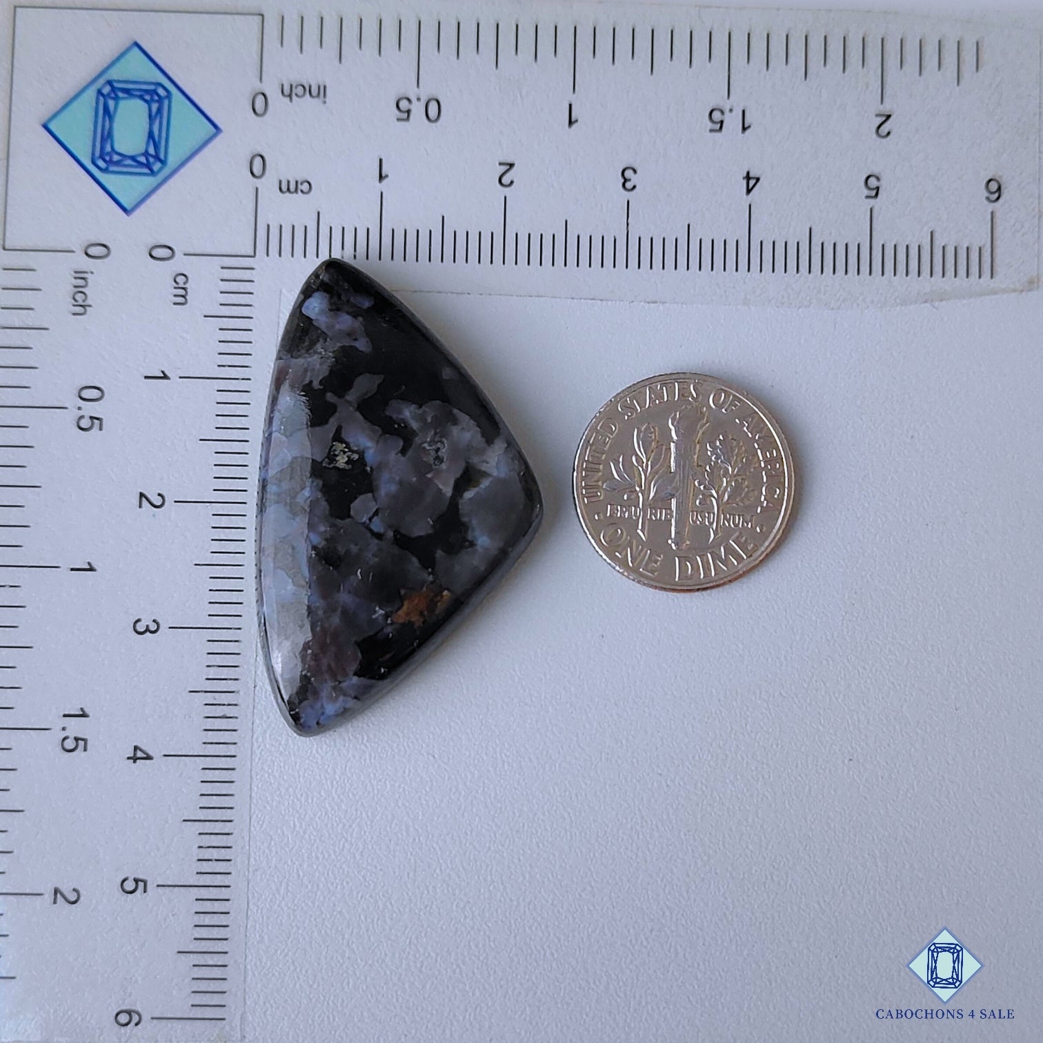 Silver Larvikite