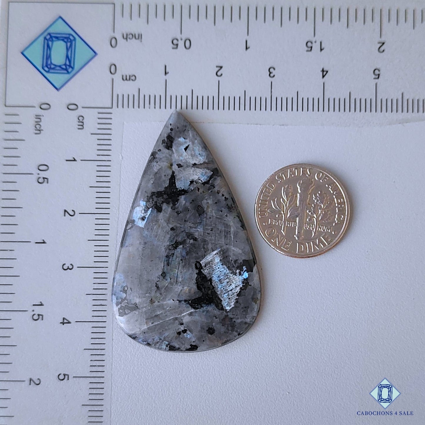 Silver Larvikite