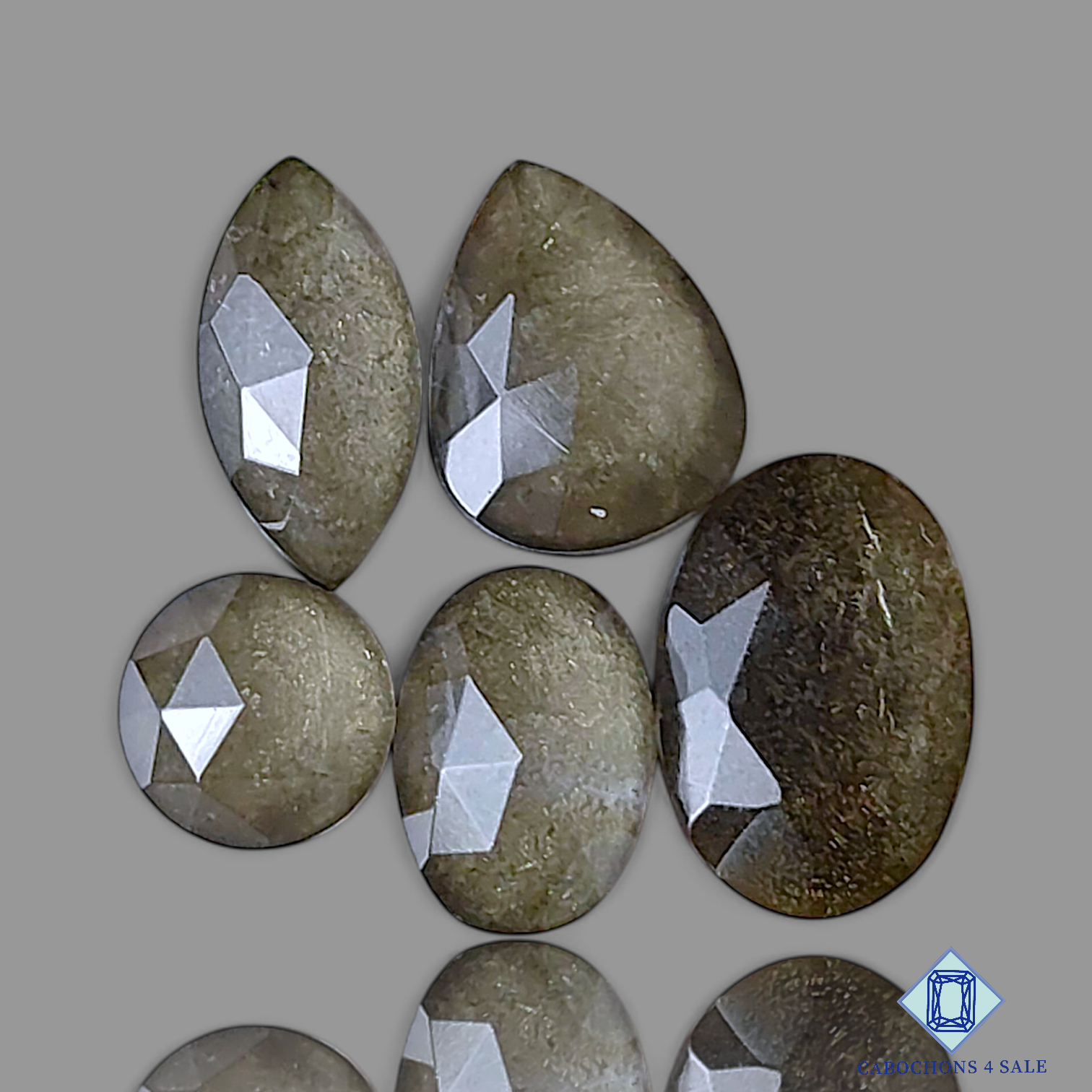 Silver Obsidian + Crystal Quartz Doublet