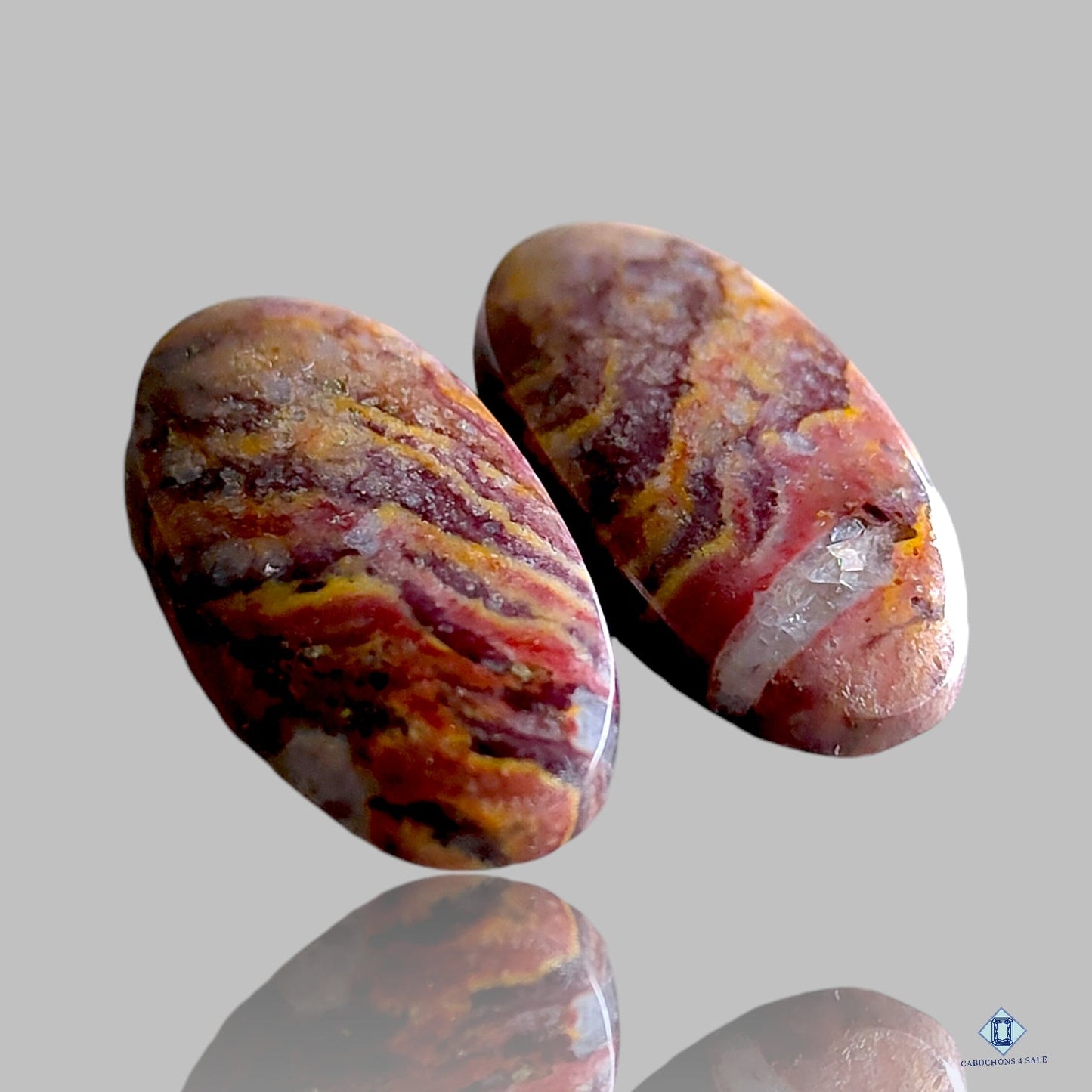 Skin Jasper Oval Pairs