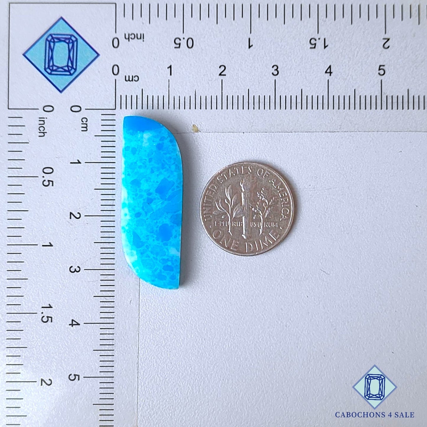 Natural Smithsonite Gemstone Fancy Cabochons 32*11*4mm from Mexico  available for sale