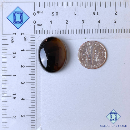 Smoky Quartz Oval Cabochons