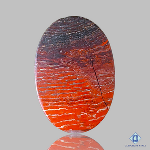 Snake Skin Jasper Oval Cabochons 27*18*4mm