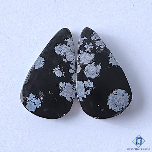 Snowflake Obsidian