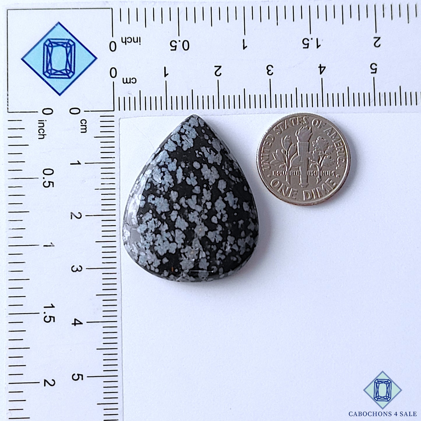 Snowflake Obsidian