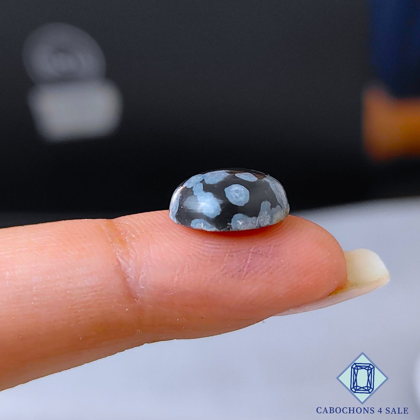 Lotes de formas mixtas de obsidiana copo de nieve