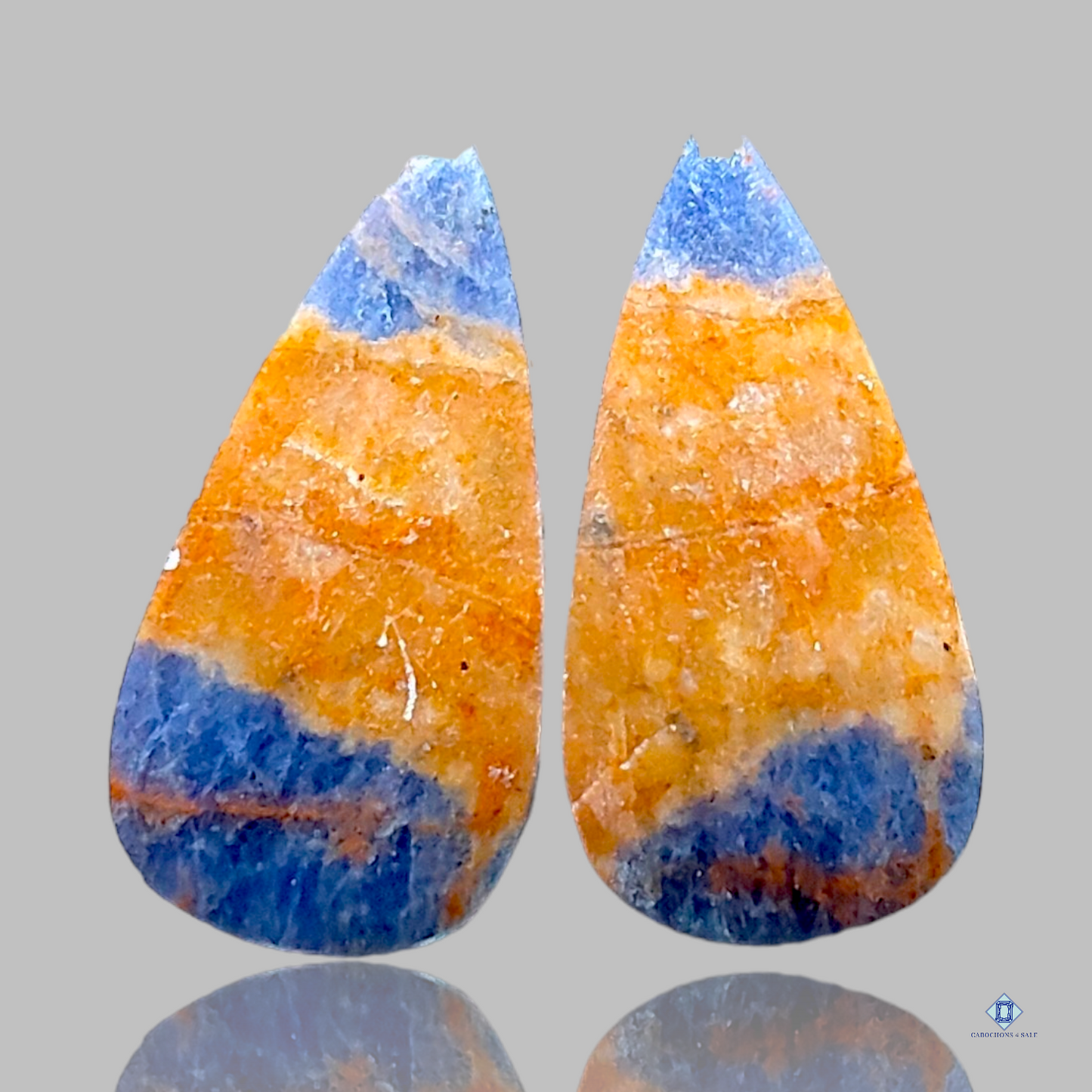 Sodalite-c4sw1538-pear-orange-Pairs