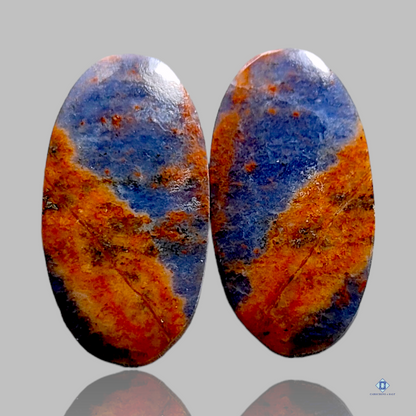 Sodalite-oval-cabochons