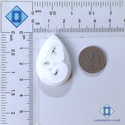 Solar Quartz Pear Cabochons