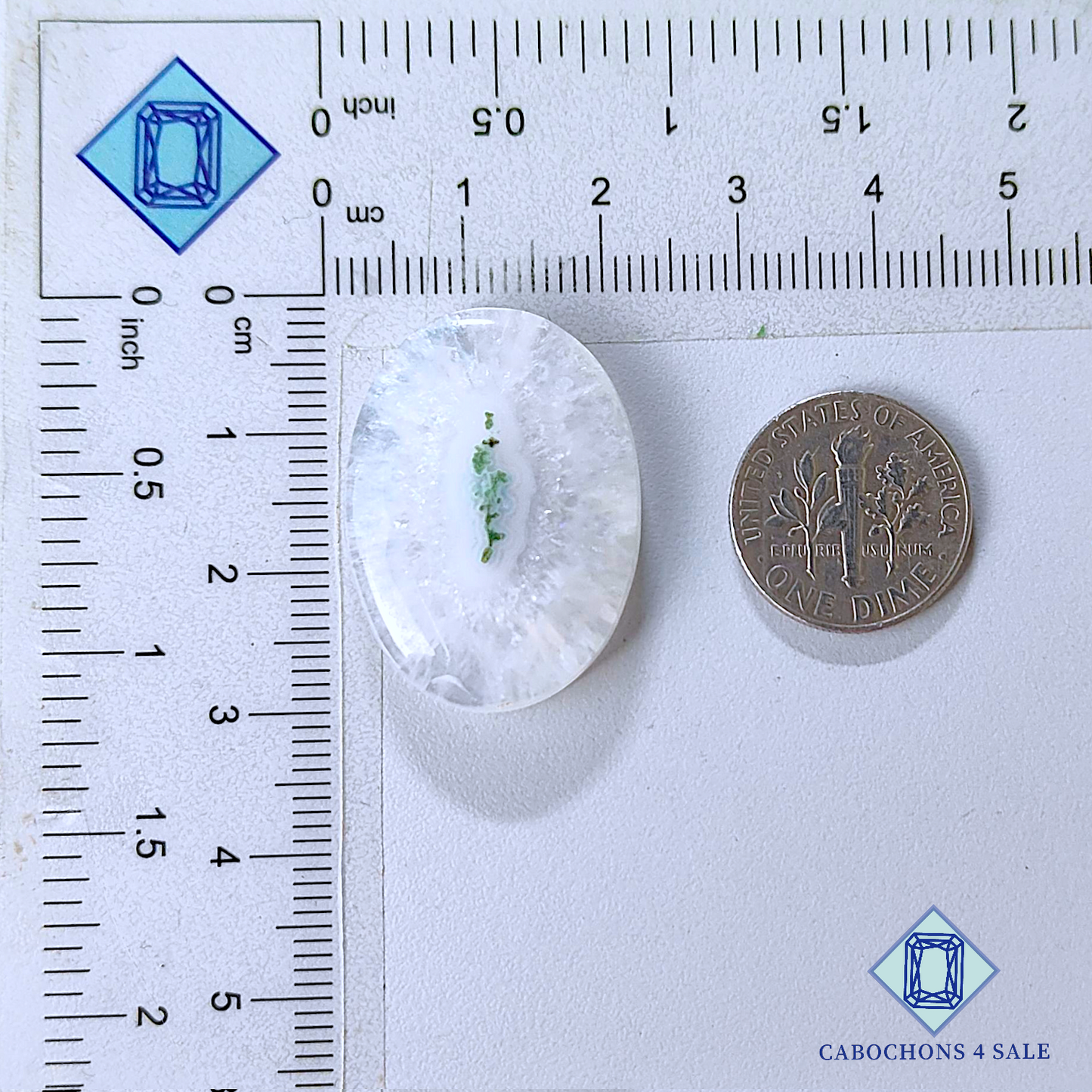 Solar Quartz Oval Cabochons